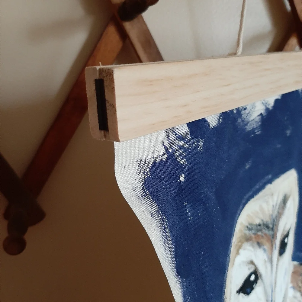 Hand Painted Owl Hanging Wall Art